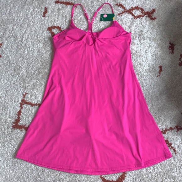 NWT- Halara- XL- Hot Pink 🎾 Mini-Dress W/ 2 pockets included on Shorts. - Picture 9 of 14